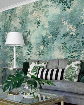 Фрески для гостиной зеленые Wallpaper part 2 AB133-COL4 изображение 1