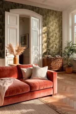Обои виниловые для гостиной Natural Motifs 79255-2 изображение 1