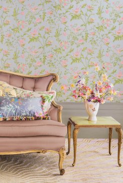 Английские Обои с птицами Hummingbirds Cream 124-1003 изображение 3