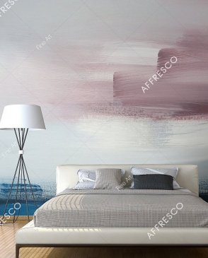 Фрески с абстрактной полосой для гостиной Fine Art RE810-COL1 изображение 1