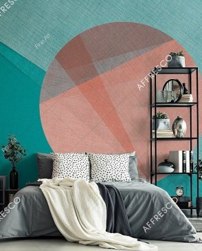 Фрески с кругами с акриловым покрытием Fine Art RE819-COL1 изображение 1