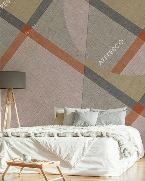 Фрески с геометрическим рисунком для спальни Fine Art RE821-COL1 изображение 1