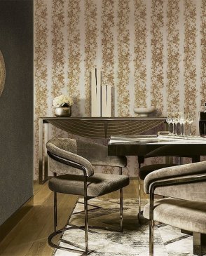 Итальянские Обои с абстрактной полосой для гостиной Carrara 82687 изображение 2