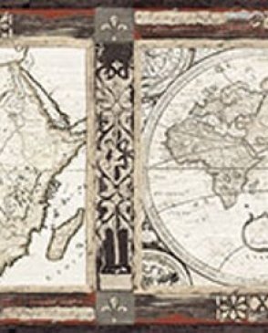 Обои с картами с акриловым покрытием Gentlemen's Quarters MAN01833B изображение 1
