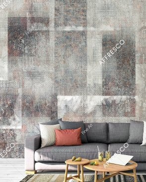 Фрески с квадратами серые Fine Art RE921-COL1 изображение 1