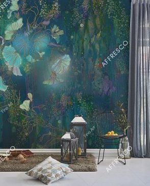 Фрески Affresco панно с акварельными цветами Fine Art RE926-COL1 изображение 1