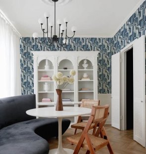 Обои с геометрическим рисунком Whimsy 4135-72700 изображение 1