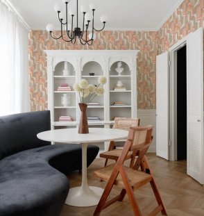 Обои с геометрическим рисунком Whimsy 4135-72701 изображение 1