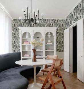 Обои с геометрическим рисунком Whimsy 4135-72702 изображение 2