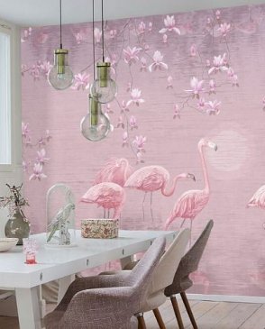 Фрески с птицами розовые Vesna AB134-COL5 изображение 1