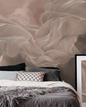 Фрески флизелиновые для спальни Line Art AF2122-COL1 изображение 1