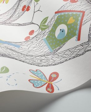 Обои с птицами для детской Scandinavian Designers Mini 6261 изображение 1