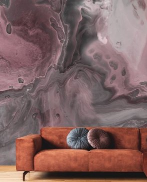 Фрески для спальни розовые Fluid AF2064-COL3 изображение 1