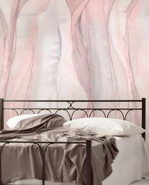 Фрески для спальни розовые Fluid AF2070-COL2 изображение 1