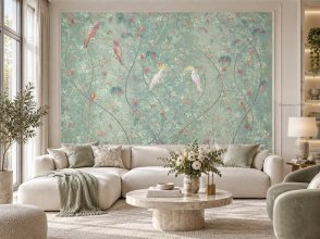 Фрески с листьями зеленые Atmosphere AF505-COL4 изображение 2