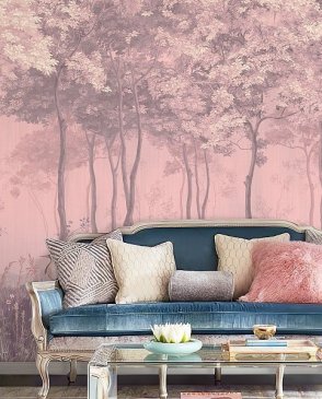 Фрески для гостиной розовые French Garden AF951-COL2 изображение 1
