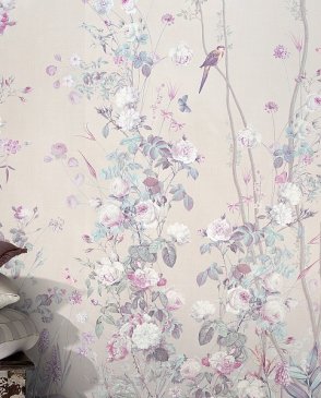 Фрески для спальни розовые French Garden AF955-COL4 изображение 1