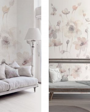Обои с акварельными цветами для спальни Classic Collection AF01 изображение 4