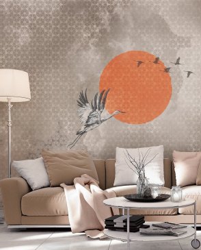 Фрески оранжевые с акриловым покрытием Trend Art DP403-COL1 изображение 1