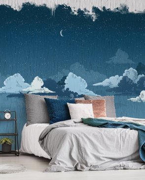 Фрески для спальни синие Trend Art DP404-COL3 изображение 1