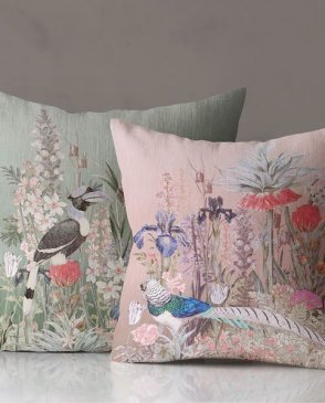 Фрески для спальни розовые Art Fabric Ткани FA1025-COL6 изображение 1