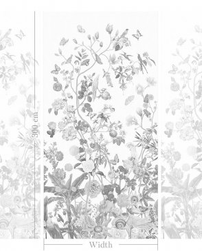 Фрески с листьями коричневые Art Fabric Ткани FA1056-COL6 изображение 1