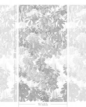 Фрески метражные с листьями Art Fabric Ткани FA1117-COL1 изображение 3