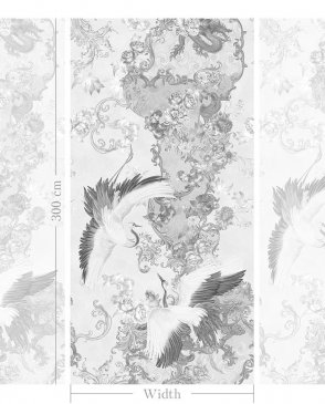 Фрески Affresco с птицами для кабинета Art Fabric Ткани FA1326-COL4 изображение 2