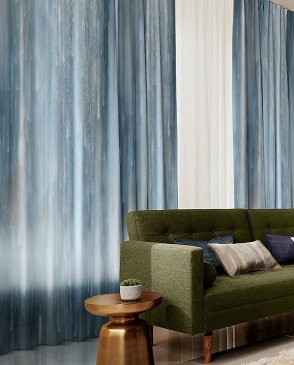 Фрески для гостиной голубые Art Fabric Ткани FA1425-COL2 изображение 2