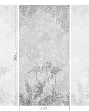 Фрески с птицами для гостиной Art Fabric Ткани FA1474-COL3 изображение 2