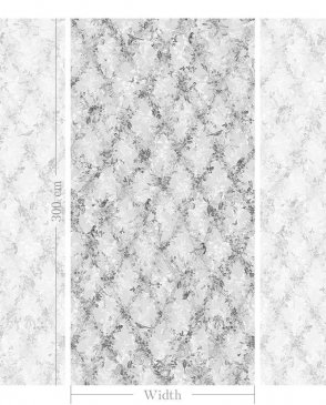Фрески Affresco для спальни белые Art Fabric Ткани FA1512-COL5 изображение 3