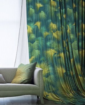 Фрески для гостиной зеленые Art Fabric Ткани FA1954-COL3 изображение 2