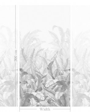 Фрески с листьями для кабинета Art Fabric Ткани FA1956-COL1 изображение 2
