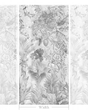 Фрески с листьями для кабинета Art Fabric Ткани FA2005-COL3 изображение 3