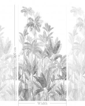 Фрески с листьями коричневые Art Fabric Ткани FA2006-COL1 изображение 1