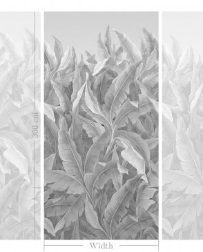 Фрески с листьями для кабинета Art Fabric Ткани FA2011-COL1 изображение 1
