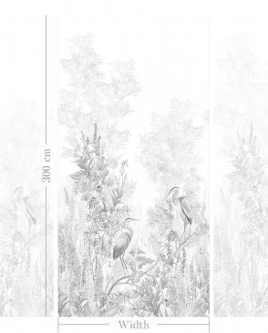 Фрески с птицами для гостиной Art Fabric Ткани FA2015-COL1 изображение 1