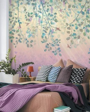 Фрески с листьями фиолетовые Dream Forest JK31-COL1 изображение 1