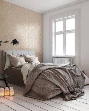 Обои для спальни с текстильным покрытием Di Seta 36669-4 изображение 1