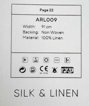 Обои с текстильным покрытием Pure Silk&Linen ARL009 изображение 2