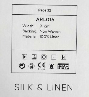 Обои метражные Pure Silk&Linen ARL016 изображение 1