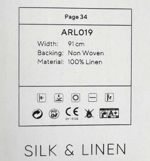 Российские Обои Pure Silk&Linen ARL019 изображение 1