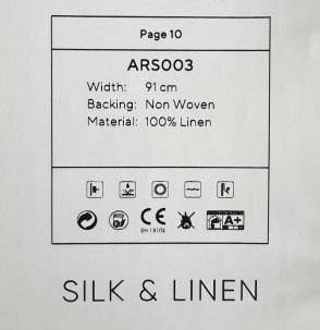 Обои метражные Pure Silk&Linen ARS003 изображение 1