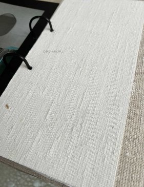 Обои белые Pure Silk&Linen ARS004 изображение 1