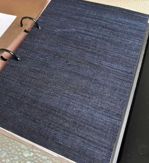 Обои синие Pure Silk&Linen ARS011 изображение 1