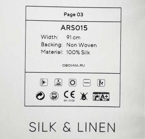 Российские Обои Pure Silk&Linen ARS015 изображение 1