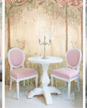Фрески с сюжетным рисунком розовые Dream Forest AB49-COL2 изображение 1