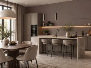 Обои однотонные коричневые 77 цветов (Hygge 77 Colors) C1-07 изображение 2