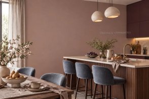 Обои однотонные коричневые 77 цветов (Hygge 77 Colors) C2-07 изображение 4