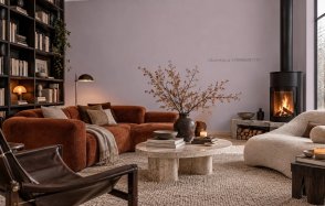Обои однотонные сиреневые 77 цветов (Hygge 77 Colors) C4-05 изображение 4